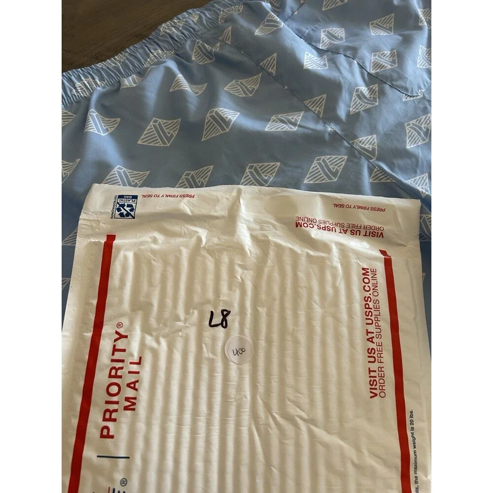 Lacoste Men's Two Tone Monogram Swim Shorts Blue Size XL